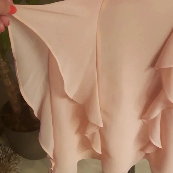 BCBG generation gorgeous peach dress size 12 NWOT - Picture 3 of 8